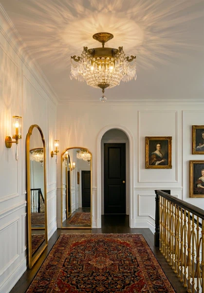 European Style Classical Crystal Ceiling Lights for hallway