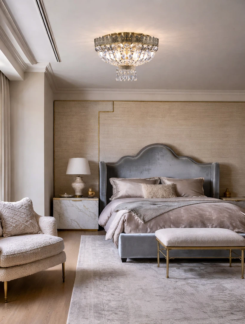 Elegant European Classic Style Crystal Ceiling Lamps Elegant European Classic Style Crystal Ceiling Lamps