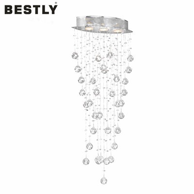 Fesyen Baharu Lampu Siling Kristal LED Moden